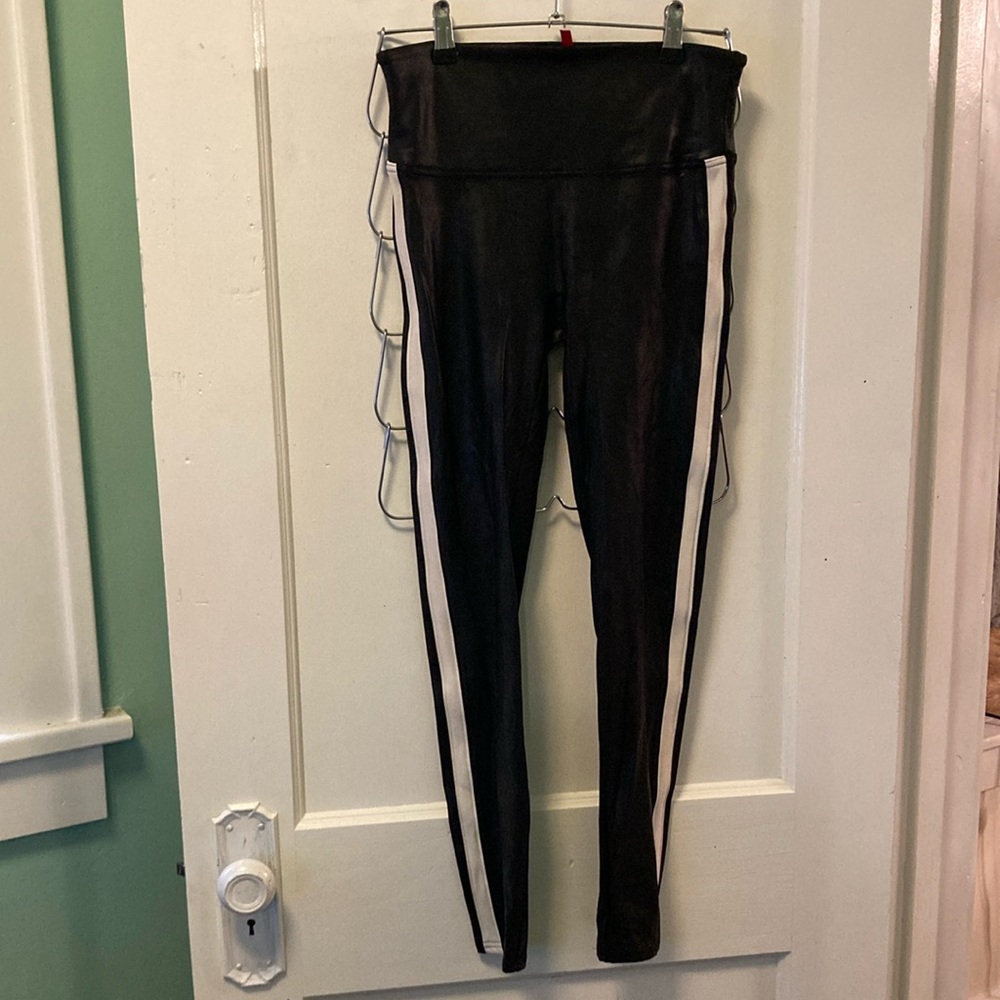 SPANXshape Faux Leather Leggings